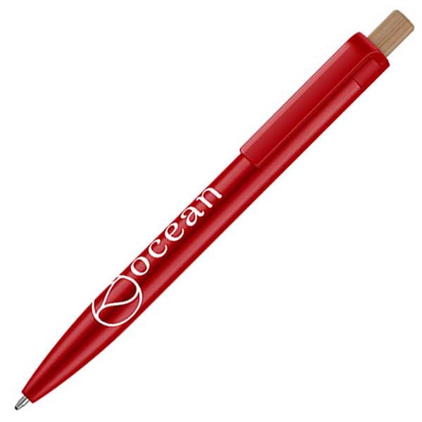 Eco Click Recycled Plastic Ballpen - Spot Colour