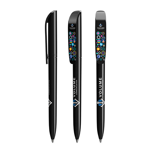 BIC Super Clip Ballpen - Spot Colour
