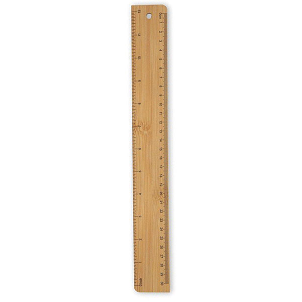 Bamboo 12" Ruler - Full Colour