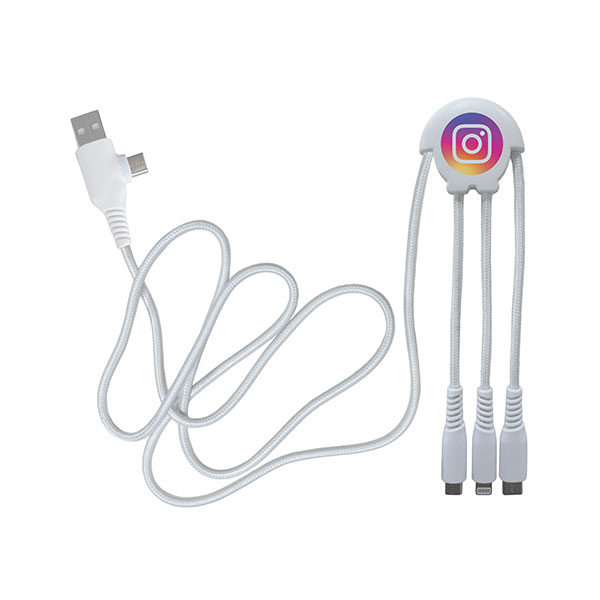 EcoBot 1 Metre Multi Cable - Spot Colour