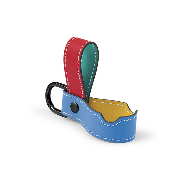 Recycled Phone Stand Key Ring - Full Colour