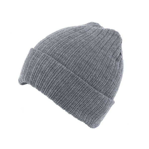 Brand 47 Soft Acrylic Ribbed Turn Up Beanie