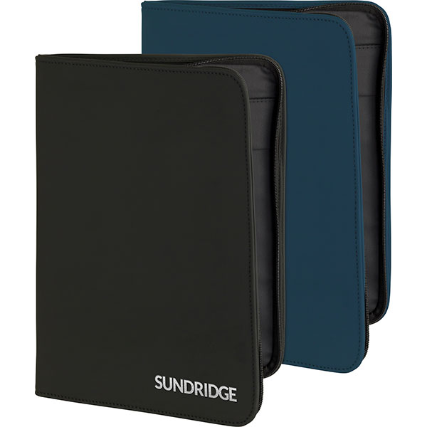 Sundridge Recycled Zipped Folio - 1 Colour