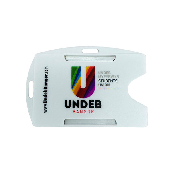 Hard Plastic Card Holder - Full Colour