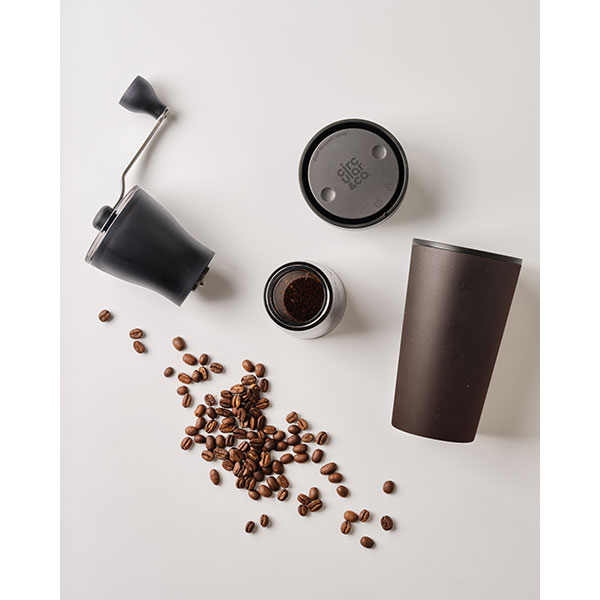 Circular & Co 8oz Recycled Coffee Cup - Coffee Grounds - 1 Colour