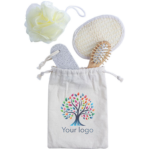 Bathing Set in Cotton Bag - Full Colour