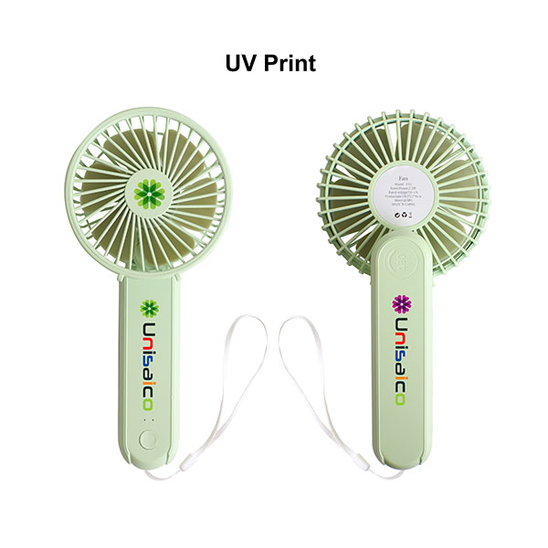 Foldable USB Fan - Full Colour