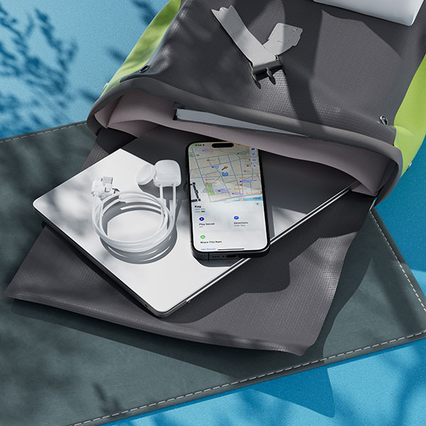 Xoopar Ice-Tag Smart Tracker and 60W Charging Cable