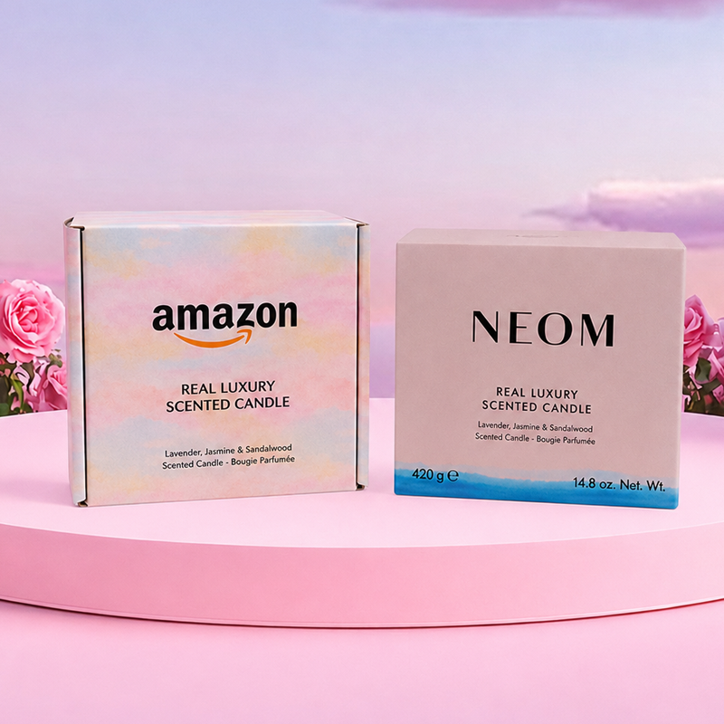 Real Luxury Scented Candle (3 wicks)